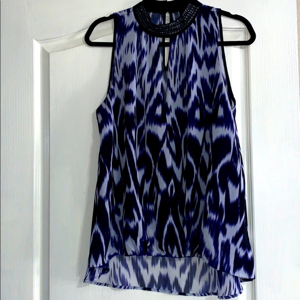 Studded Blue Blouse